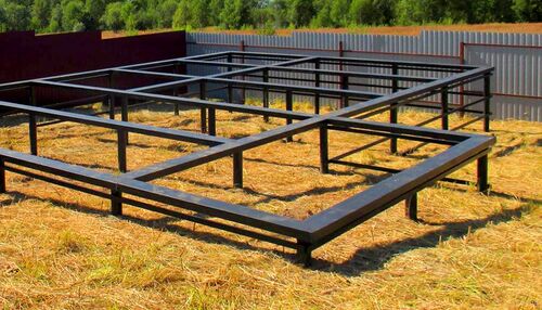 Фундамент на винтовых сваях