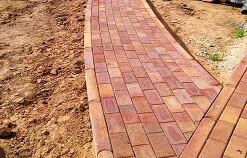 Дорожки из брусчатки