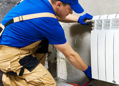 Установка батареи