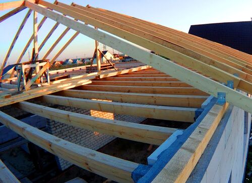 Стропильная система дома