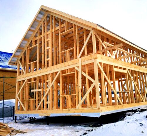 Каркас дома