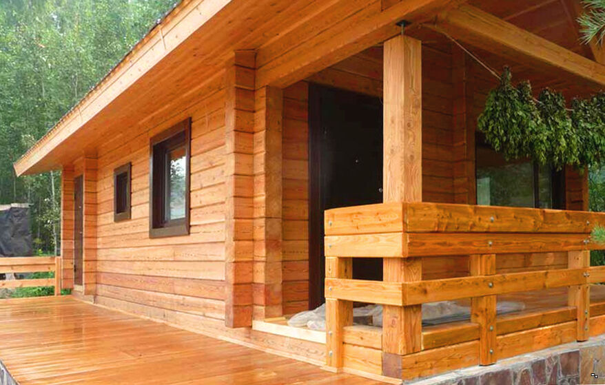 Баня из бруса