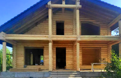 Строительство домов из бревна в Лотошинском районе цена