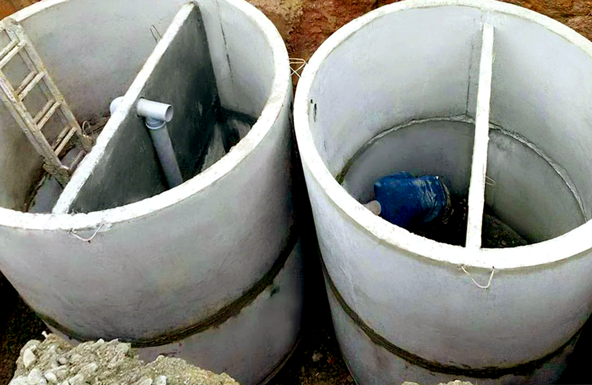 Система канализации, септики, сантехнические работы