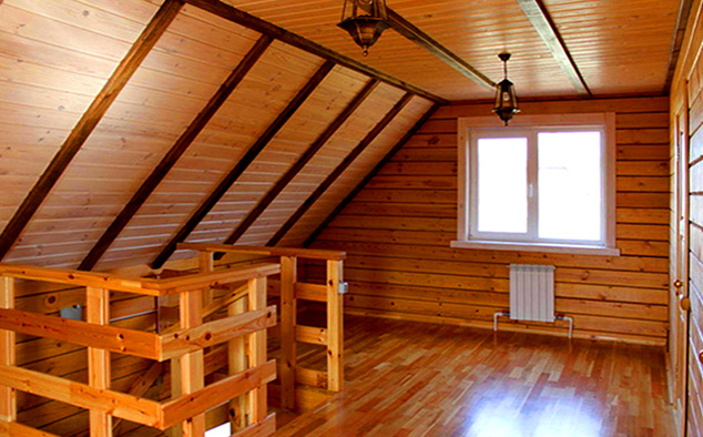 Отделка дома вагонкой
