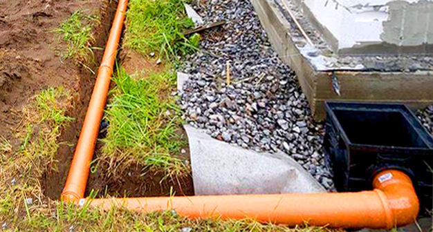 Дренажные работы и водоотведение