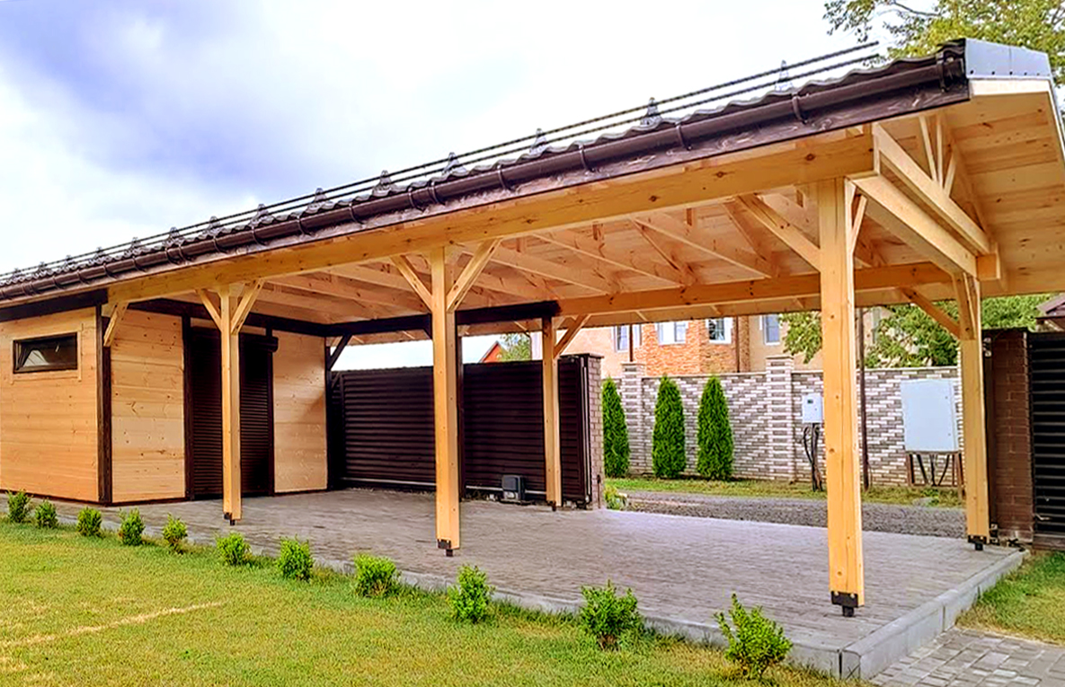 Площадка для машины на участке