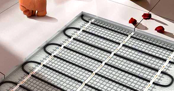 Водяные и электрические тёплые полы