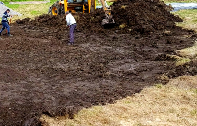 Ландшафтные работы на загородном участке Лотошинский район под ключ