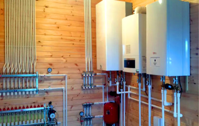 Котёл отопления монтаж в доме Лотошинский район цена под ключ