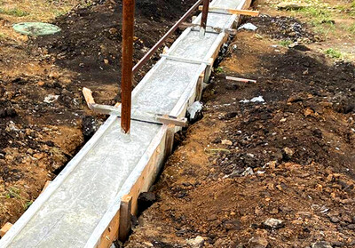 Ленточный фундамент для забора Лотошинский район цена под ключ