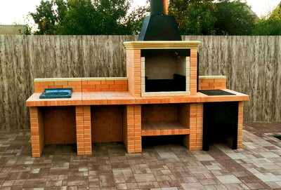 Строительство зоны барбекю Волоколамский район цена под ключ