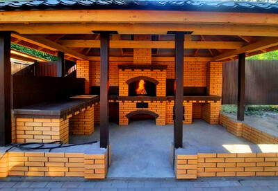 Строительство зоны барбекю Волоколамск цена под ключ