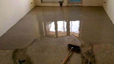 Бетонная стяжка пола Волоколамск цена под ключ